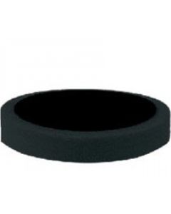 Polierpad Polierschwamm schwarz weich mit klett Ø150mm 25mm hoch