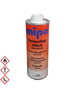 Steinschlagschutz UBS 1Liter weiß wahlweise mit UBS Pistole Mipa 