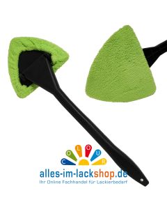 Windschutzscheibenreiniger Stab mit Mikrofasertuch  Auto 
