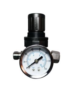 Druckluftminderer, Druckluftregler mit Manometer 1/4" Zoll