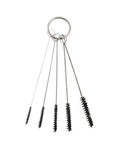  Flaschenbürste Laborbürste für Düsen bei Airbrush und Lackierpistolen 5teilig