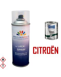 Autolack Citroen Spraydose 400ml Farbcode 