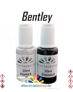 Lackstift BENTLEY Autolack Tupflack Pinselflasche 20ml Set Farbcode 