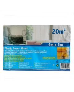 Abdeckfolie Malerfolie Tapezierfolie Abdeckplane Lackierfolie 4m x 5m = 20m&#178;