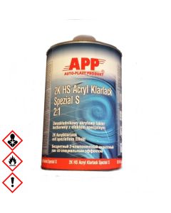 2K Klarlack Lackversiegelung HS Spezial S 1 Liter 