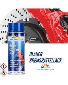 Bremssattellack blau hitzebeständig glänzend 400ml Spraydose