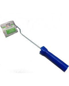 Farbroller Lackierwalze Malerrolle mit Griff und 2 Lackierrollen