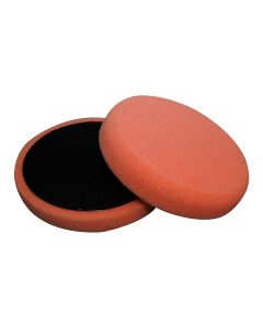 Polierpad Auto Polierschwamm Kletthaftung orange glatt Universal 150 x 25mm für Autopolitur TS