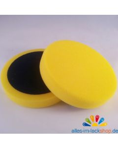 Polierschwamm Polierschaum Autopolierscheibe gelb glatt 15025mm AP