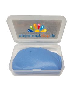 Reinigungsknete Blau 200gr mit Aufbewahrungsbox Polierknete Lackreinigungsknete 