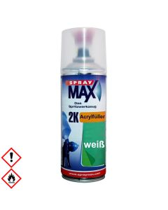2K Acrylfüller weiss, SprayMax Spraydose, 400 ml