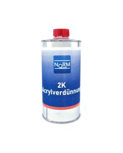 Norm 2K Acrylverdünnung Verdünner für Lack Klarlack Grundierung Füller 0,5 L