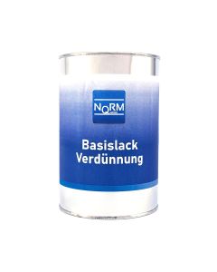 Norm Basislackverdünnung Verdünner für Autolack Basislack Basecoat 1 Liter