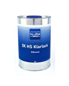 Norm 2K HS Klarlack Glänzend Kratzfest Benzinresistent Autolack 1 Liter
