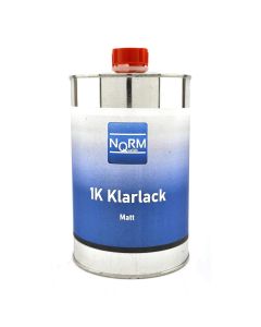 Norm 1K Klarlack Matt 1 Liter