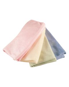 Microfasertuch Poliertuch waschbares Putztuch 40x40cm Rot / Rosa