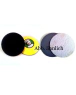 Stützteller, Schleifteller mit 10 Schleifscheiben Ø75mm, verschiedene Körnungen